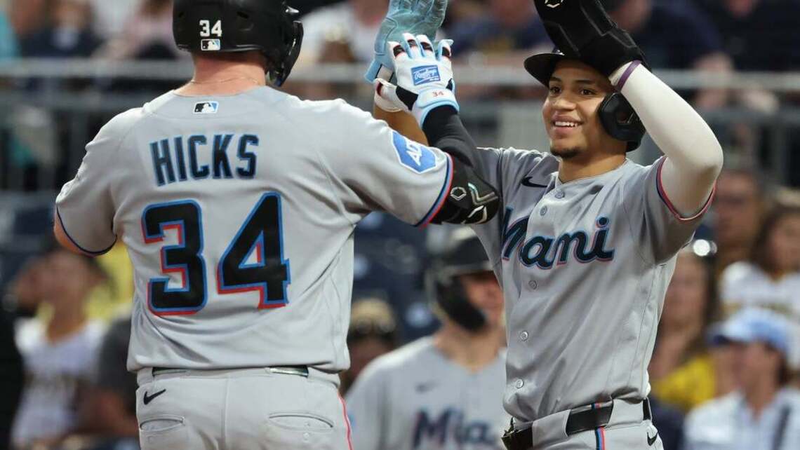 Marlins pursue seventh straight victory in matchup vs. scuffling Pirates    