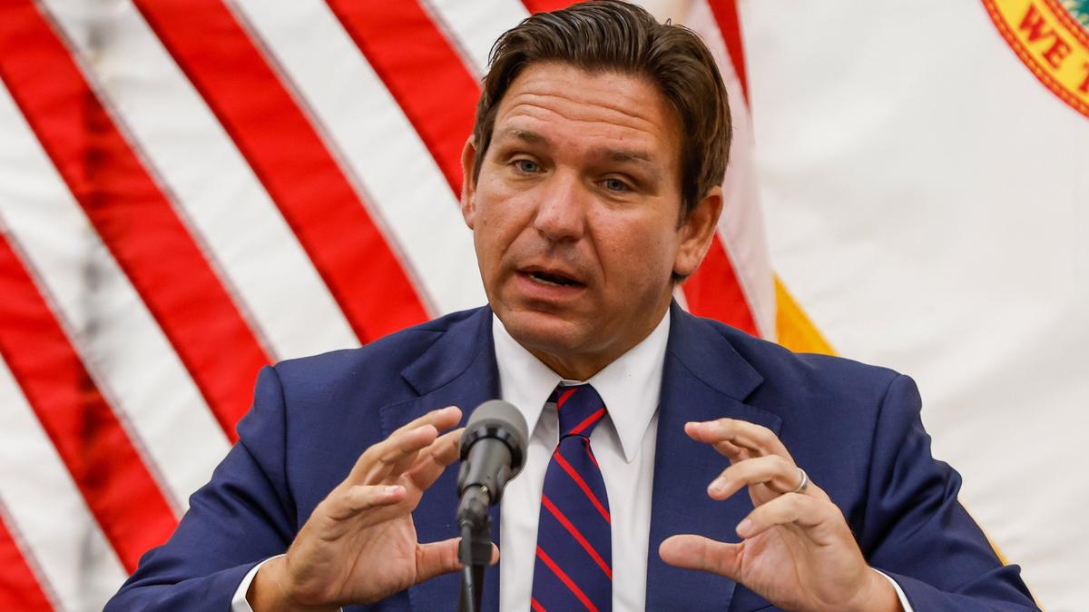 Gov. Ron DeSantis is pushing for property tax cuts in Florida, including possibly eliminating most of them on primary residences. Local governments are bracing for the possible elimination of property taxes on homesteaded properties and what the impacts would be on operating budgets, which mostly fund police and fire departments. (Jefferee Woo/Tampa Bay Times/TNS)