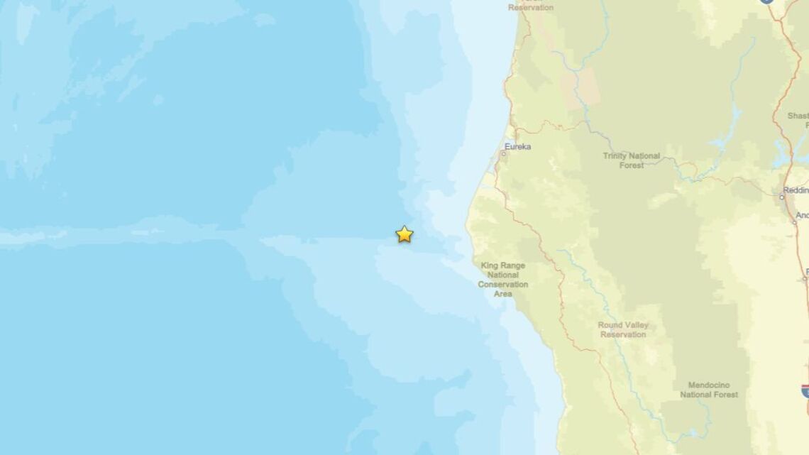 Update: June 21 - 2.6 magnitude earthquake recorded close to Petrolia, CA 