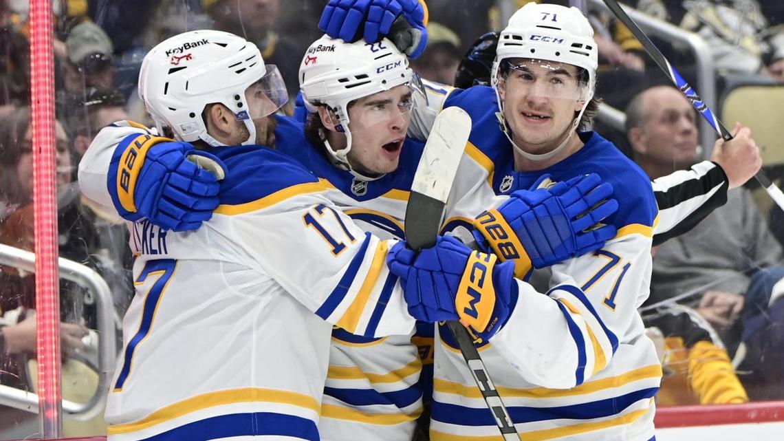 Buffalo Sabres rally to stun Boston Bruins for first playoff win in 15 years 