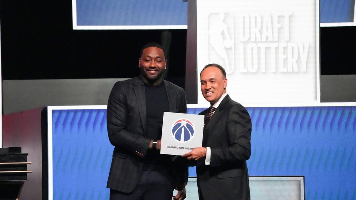 Lottery jackpot: Wizards land No. 1 overall pick in NBA Draft 