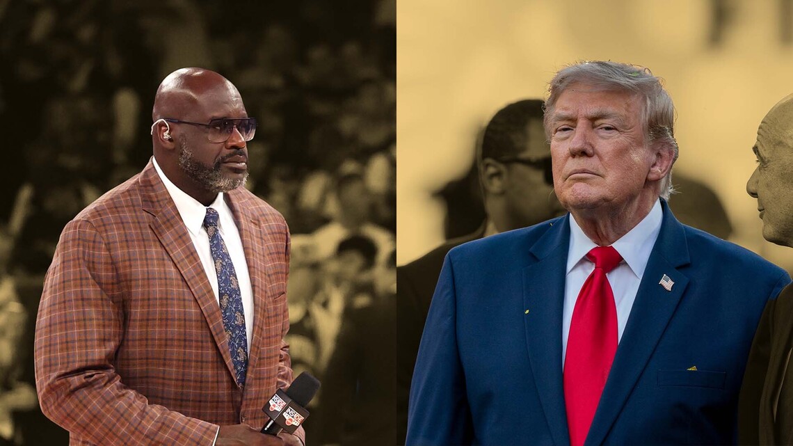 "Give him a chance" - Shaquille O'Neal was one of the rare NBA figures optimistic after Donald Trump won the 2016 election 
