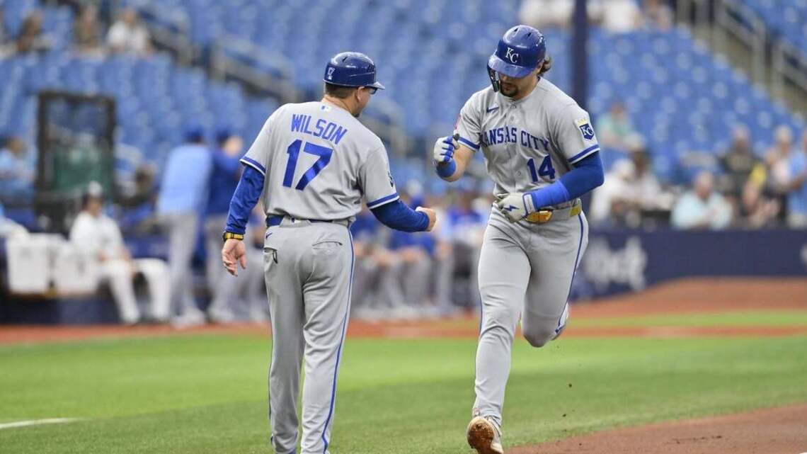 Jac Caglianone blasts 2 home runs as Royals roll past Rays 