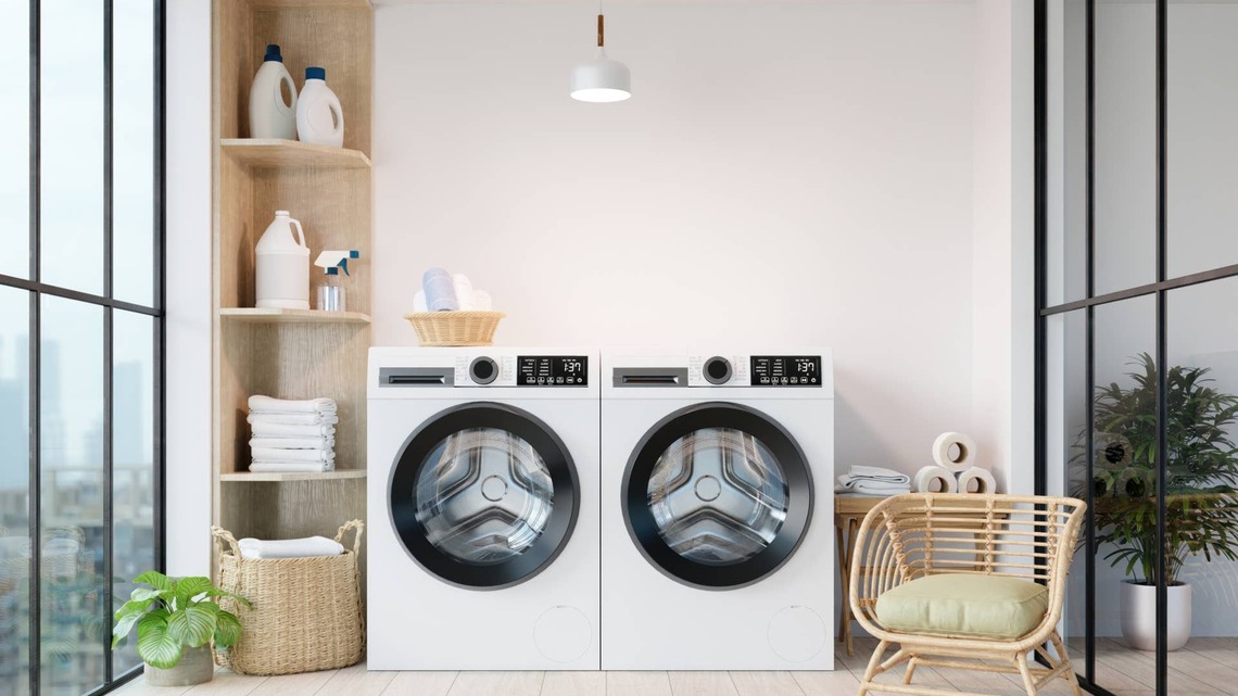 Give Your Messy Laundry Room a Stylish Upgrade With One Cheap Thrift Store Find 