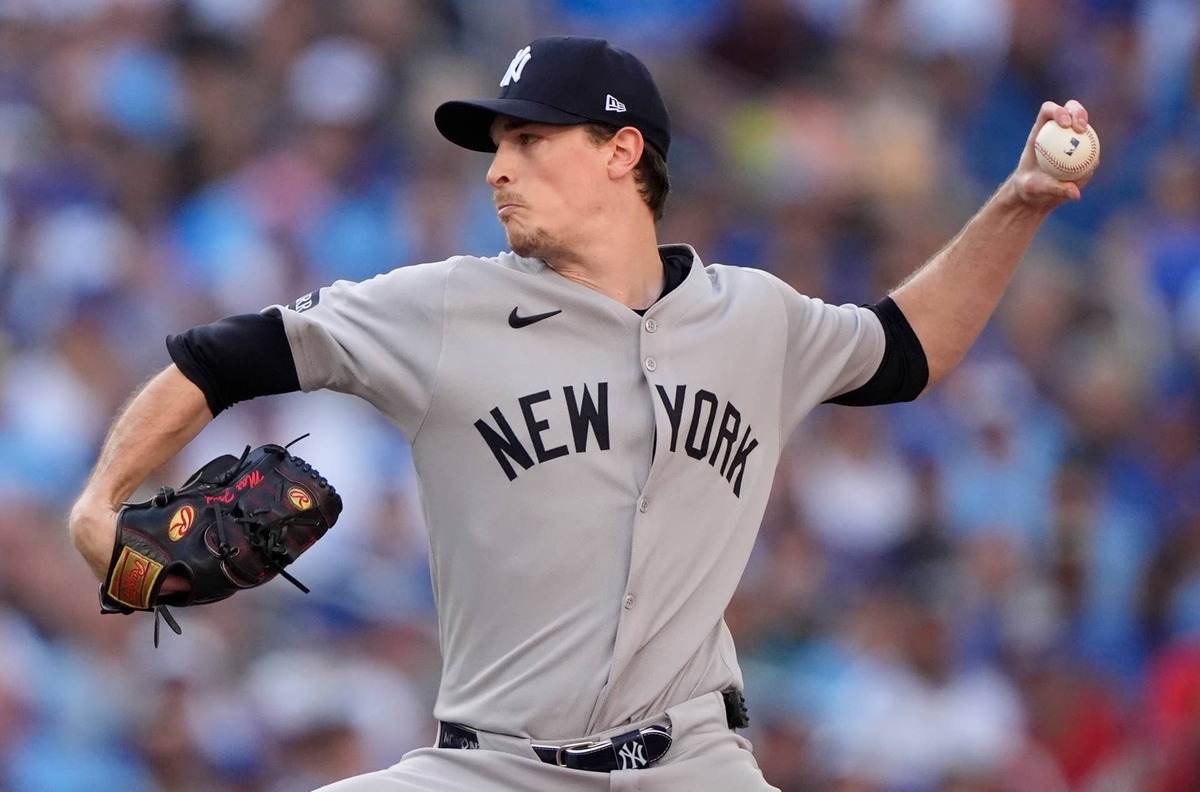  New York Yankees pitcher Max Fried (54) John E. Sokolowski-Imagn Images