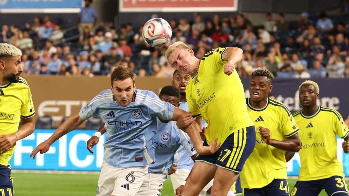 Nashville SC's win streak ends at 4 in draw vs. NYCFC 