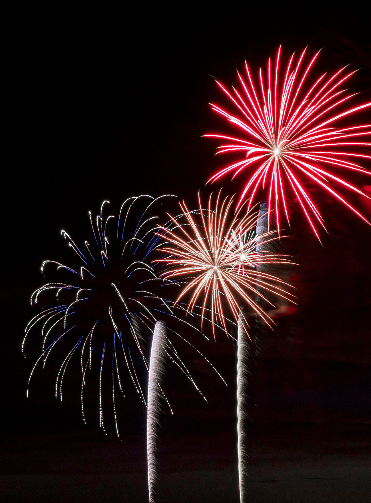 Clermont celebrates America’s 250th birthday with a fireworks display at Waterfront Park along Lake Minneola on Saturday, July 4, 2026.