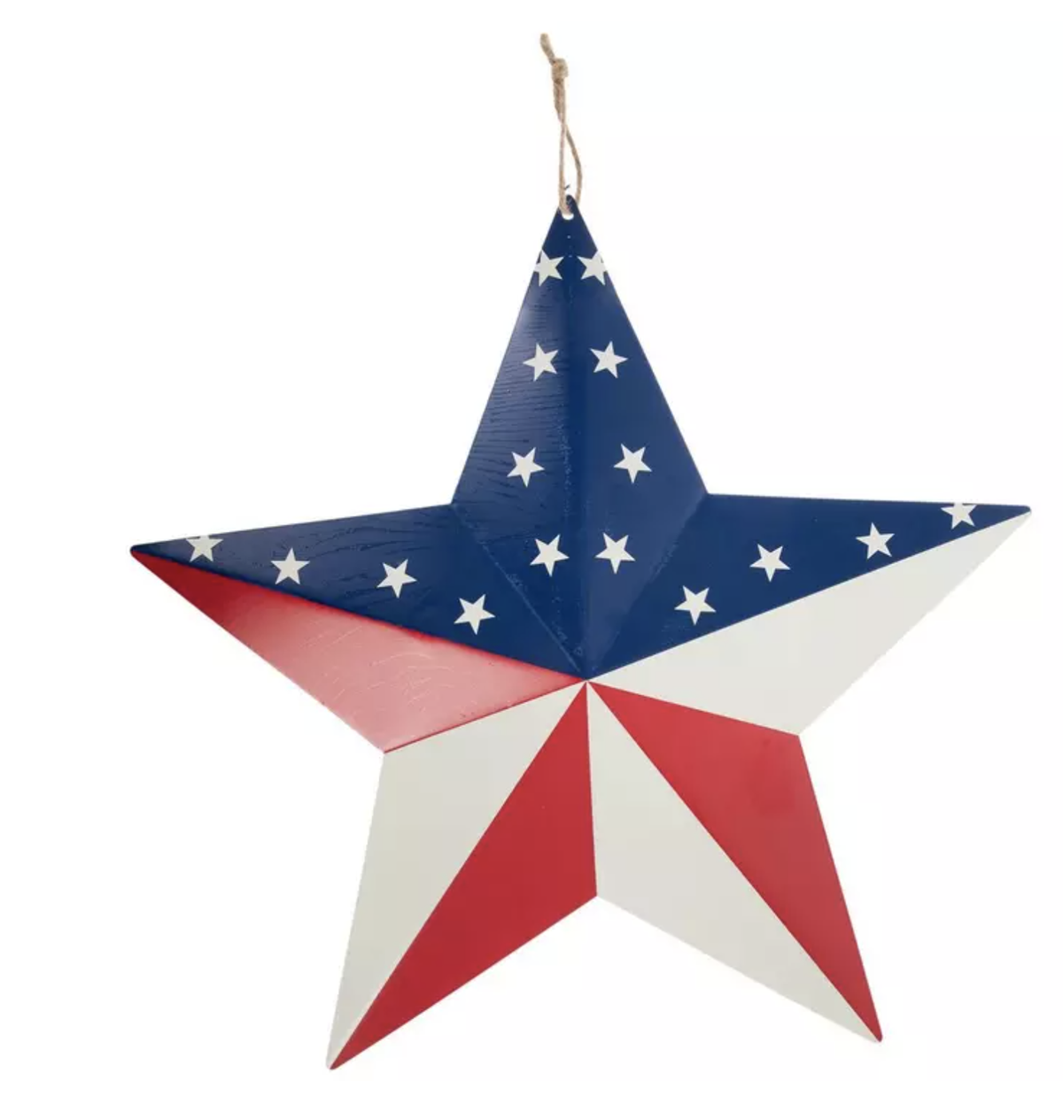 Red, White & Blue Star Metal Wall Patriotic DecorCourtesy of Hobby Lobby