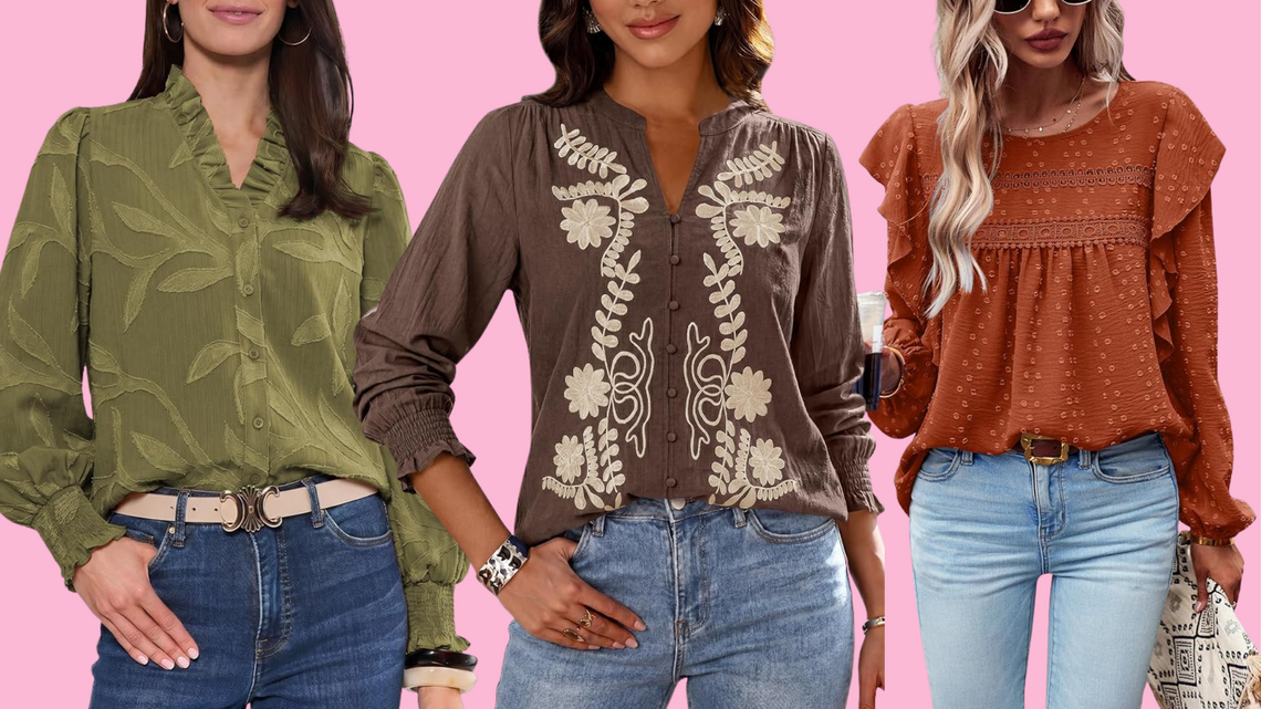 Bye, Batwings! 17 Early-Fall Tops That Cover Upper Arms 