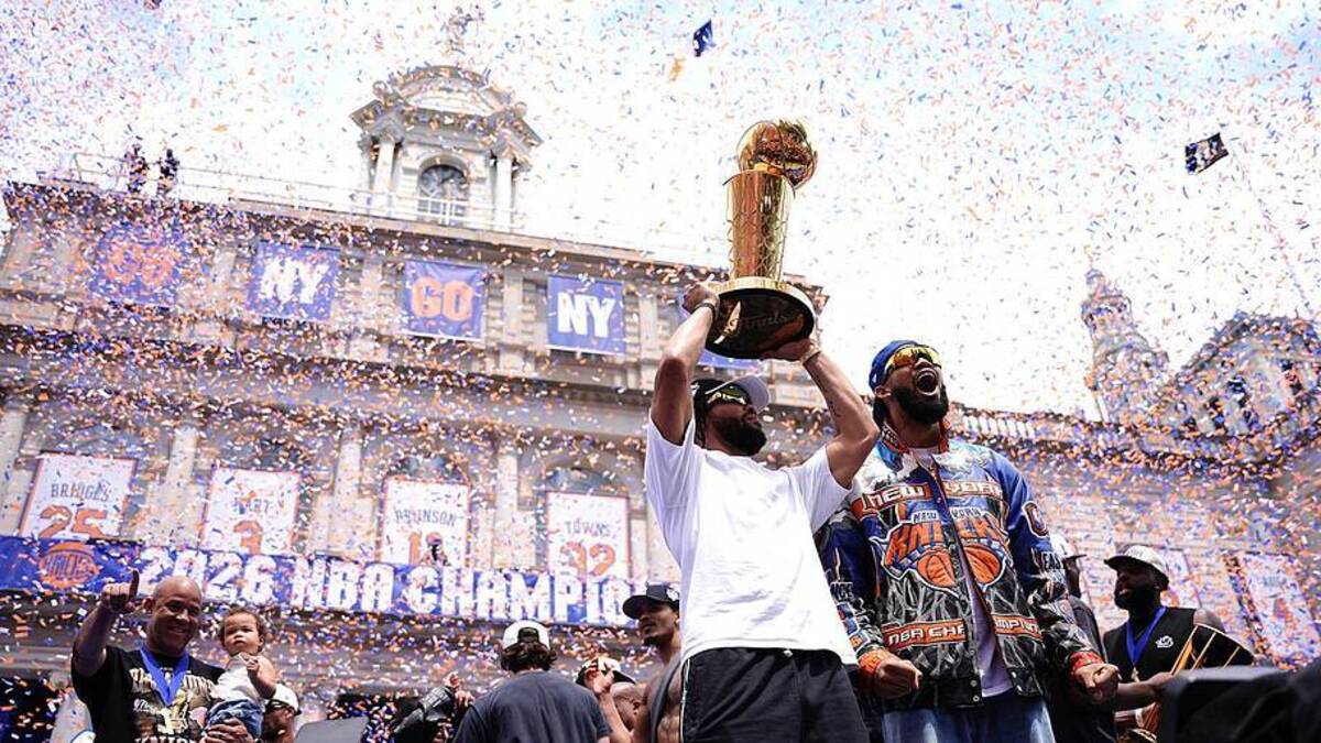 Live Updates From the Knicks' Championship Ceremony at Madison Square Garden