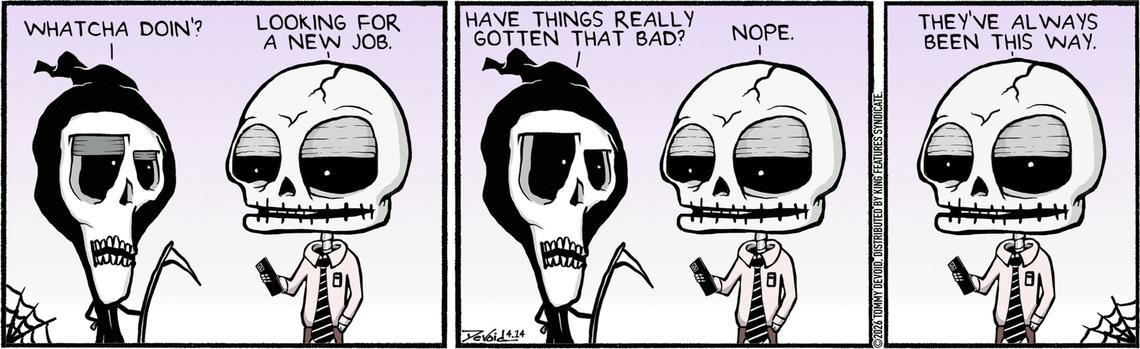 Tommy Devoid/King Features