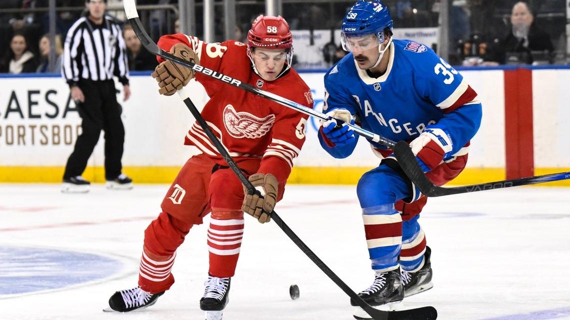 Red Wings visit Rangers in quest for critical points 
