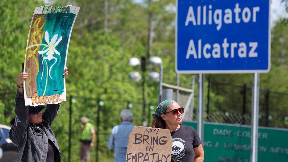 Attorneys sue over Alligator Alcatraz client access + U.S. and Venezuela swap prisoners + Killer train probe ignites new safety commitment