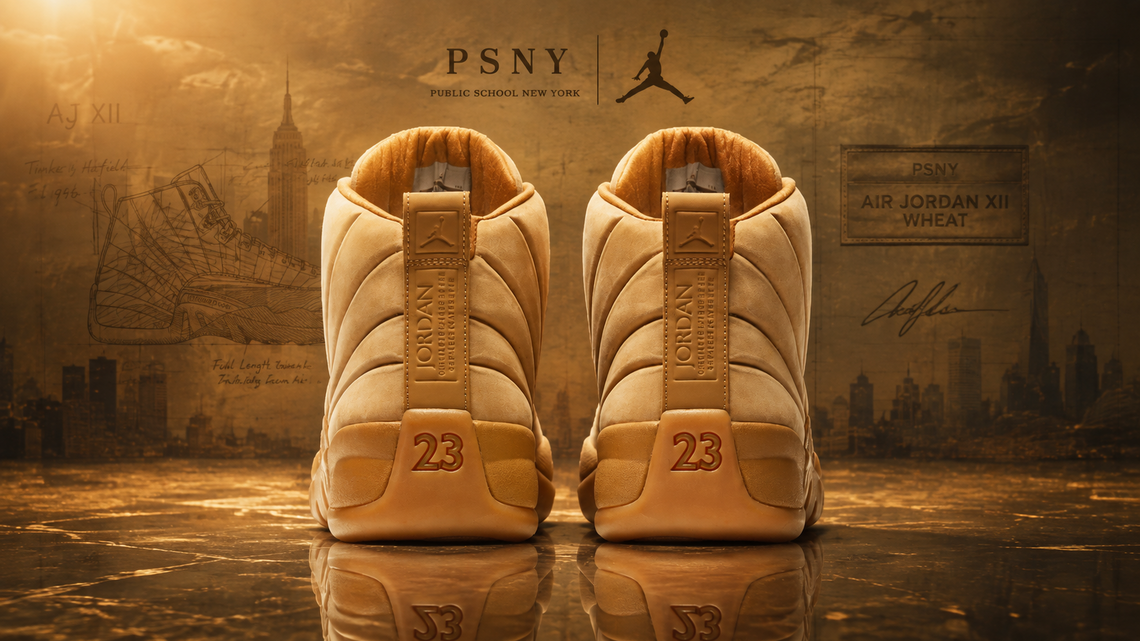 Air Jordan 12 'Wheat' x PSNY: Where to Buy the Rare 2017 Grail