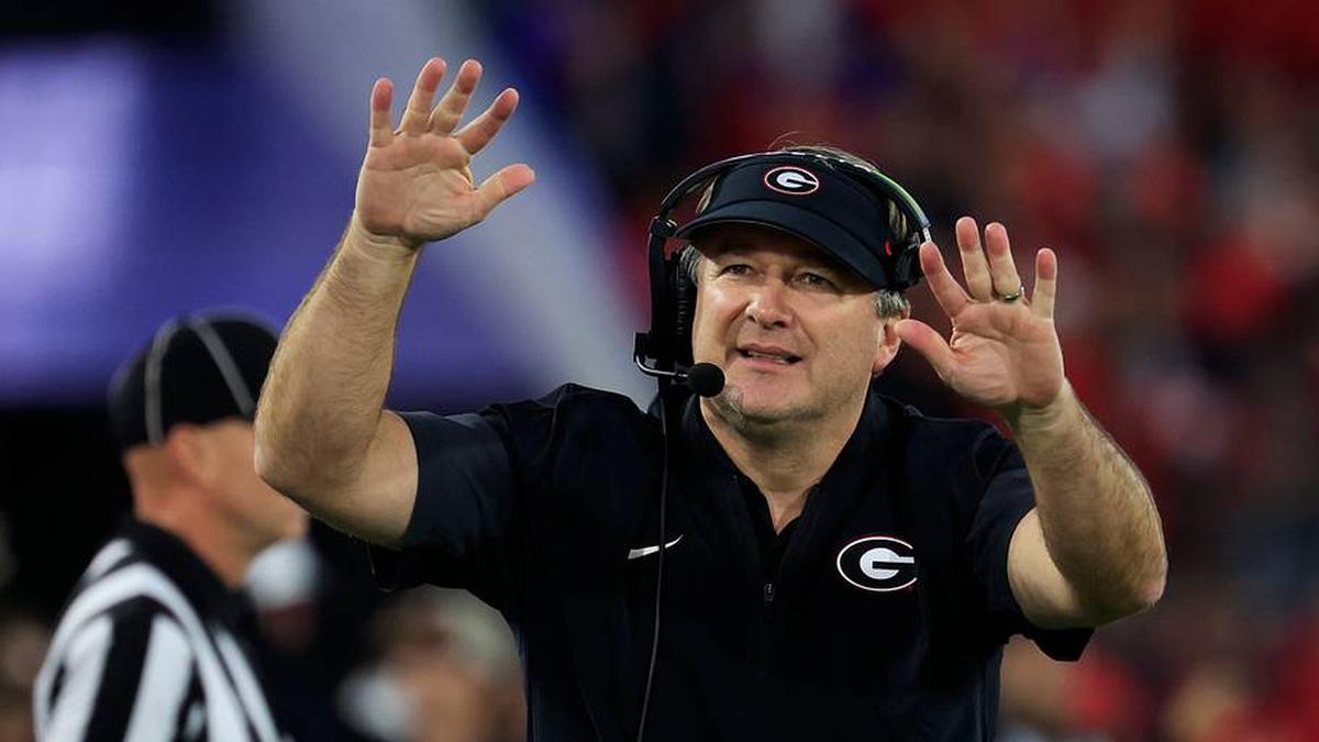 Georgia coach Kirby Smart floated an idea this week that would spell doom for college sports. | Corey Perrine/Florida Times-Union / USA TODAY NETWORK via Imagn Images 