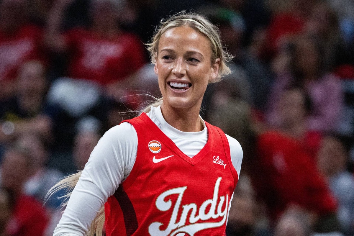  Indiana Fever guard Sophie Cunningham (8). Trevor Ruszkowski-Imagn Images via Reuters Connect