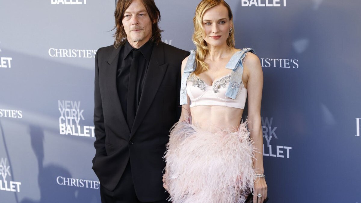 Diane Kruger and Norman Reedus arrive on the red carpet at the New York City Ballet Spring Gala at David H. Koch Theater, Lincoln Center on May 7. File Photo by John Angelillo/UPI