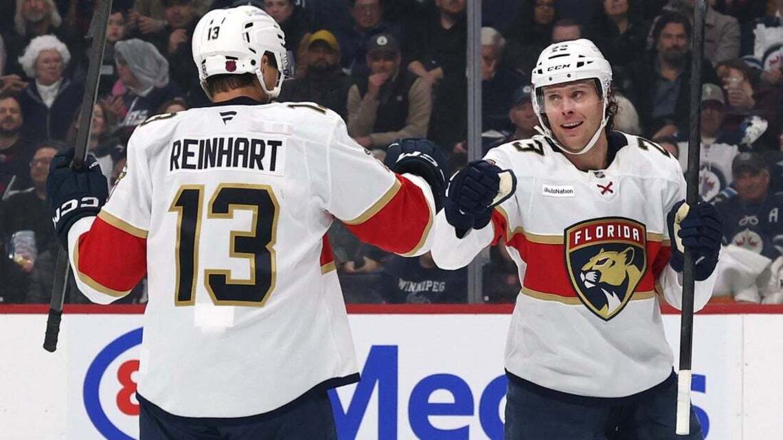 Early power-play goals power Panthers over struggling Jets