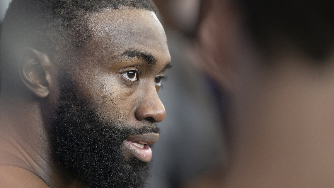 Jaylen Brown shares details of his onboarding process - on and off the court - with the Sixers 