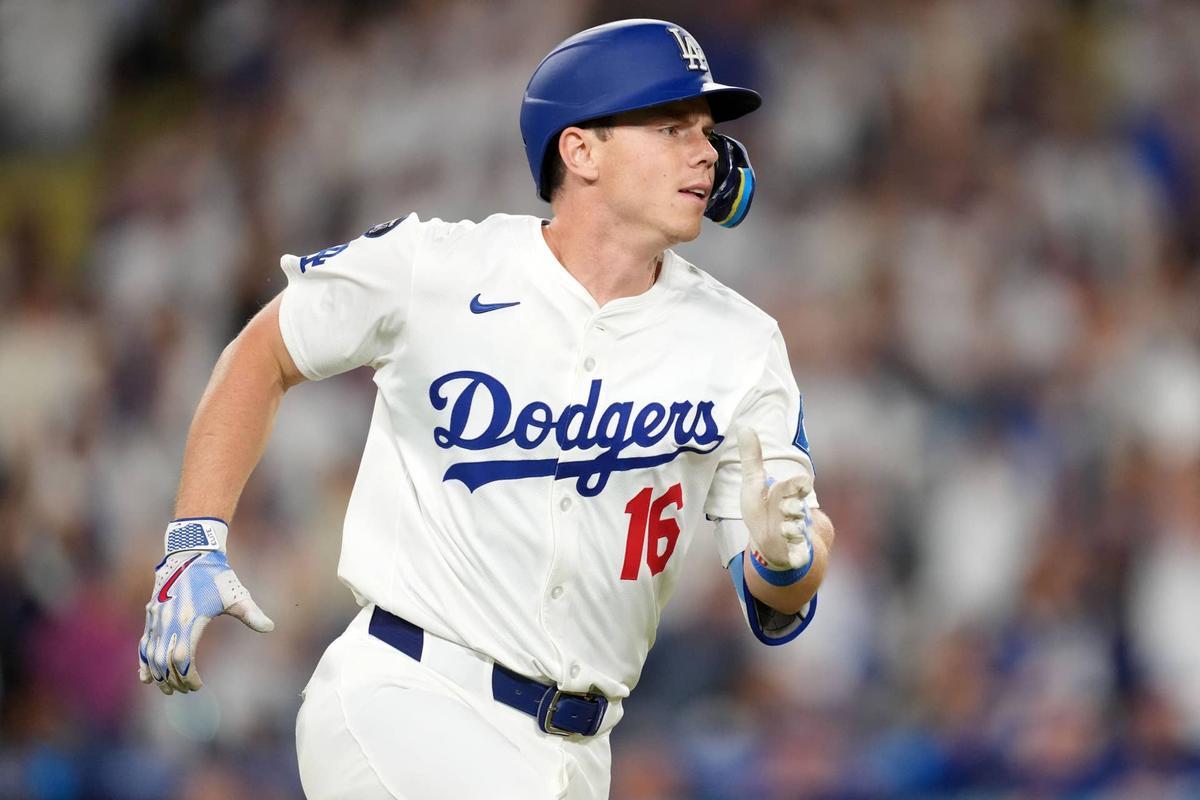  Los Angeles Dodgers catcher Will Smith (16) © Kirby Lee-Imagn Images