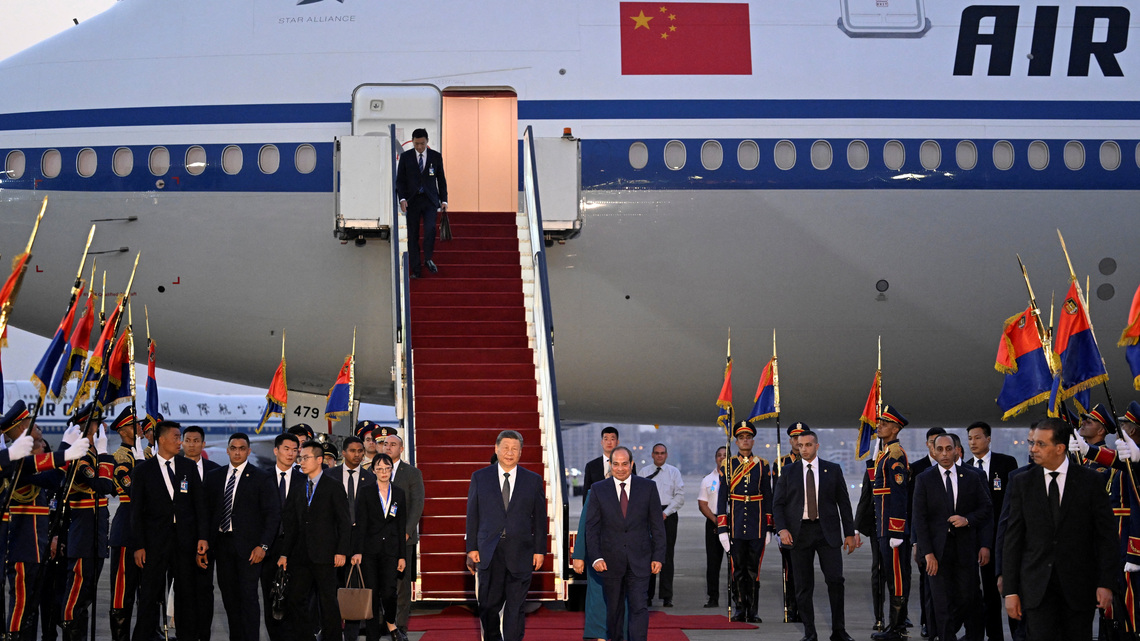 China's Xi urges new Middle East security framework during Egypt visit
