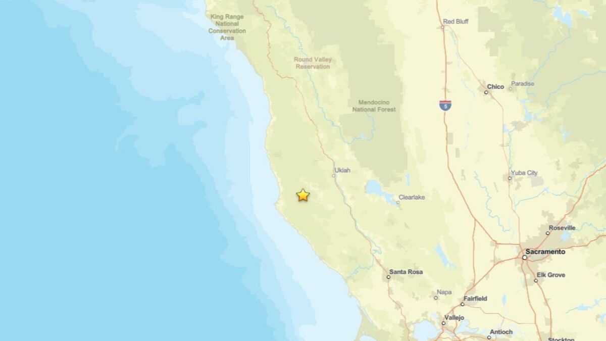 Update: Earthquake of 2.7 magnitude reported close to Boonville, CA on ...
