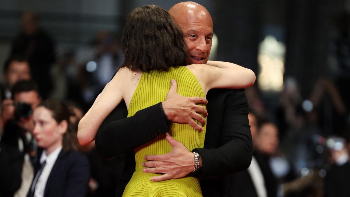 Paul Walker's Daughter and Vin Diesel Have Emotional Reunion in Cannes