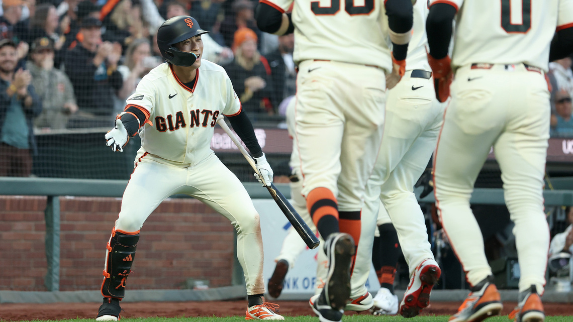 Patchwork lineup, bullpen help SF Giants end skid as starting pitcher exits early 