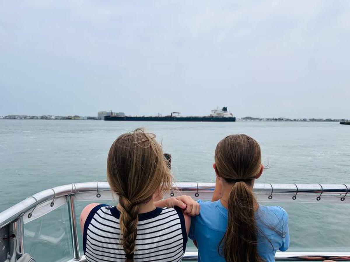  My teens loved the dolphin tour! Photo credit: Breeze Leonard 