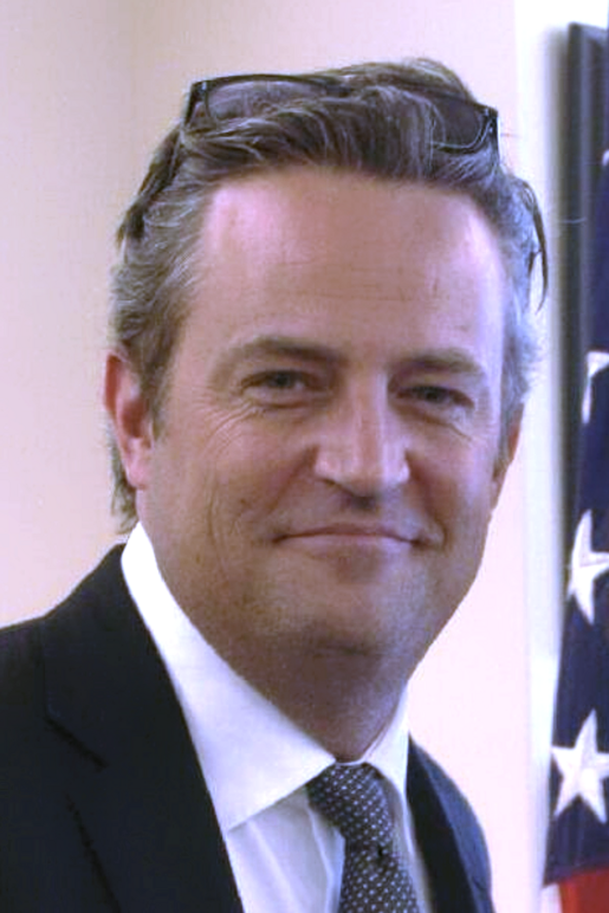  Matthew Perry in 2013. (Wikimedia Commons) 