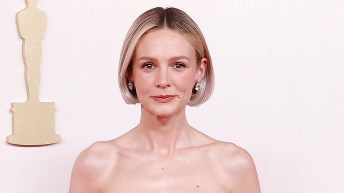 Carey Mulligan arrives on the red carpet at the 96th annual Academy Awards in Los Angeles on March 10, 2024. The actor turns 41 on May 28. File Photo by John Angelillo/UPI