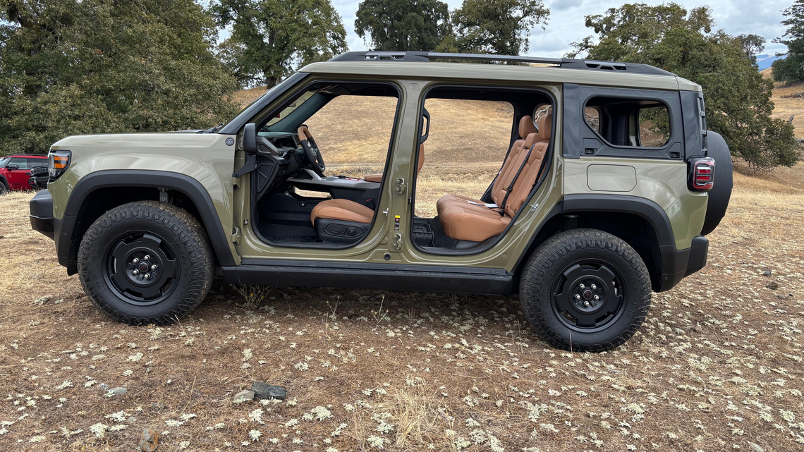 Take a ride in Jeep's electric SUV, a rockin' off-roader with range issues 