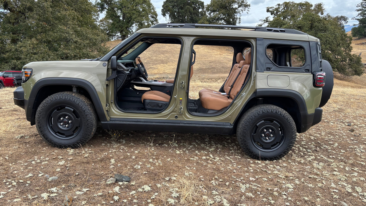 Take a ride in Jeep's electric SUV, a rockin' off-roader with range issues