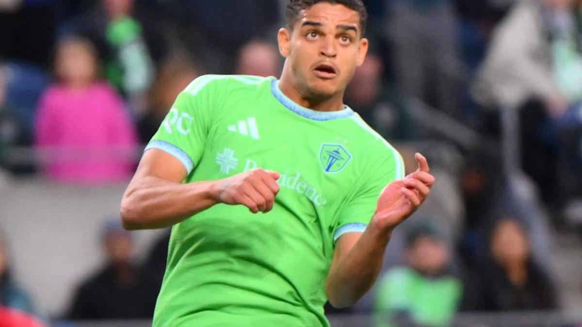  Osaze de Rosario scored the winning goal for the Sounders on Wednesday. | Steven Bisig-Imagn Images 