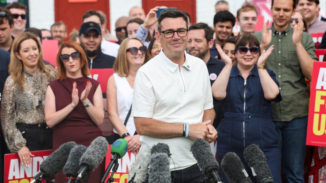 UK PM Starmer vows to fight any challenge after leading rival Burnham wins big 