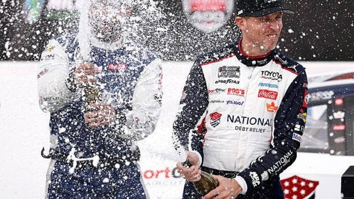 Denny Hamlin Awknowledges a NASCAR Career-Best Run Amid Two Straight Wins 