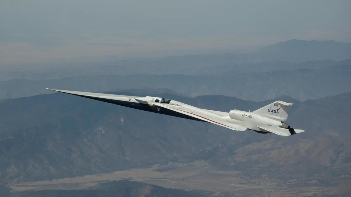 NASA's quiet supersonic jet 1 step closer to flying over US cities 