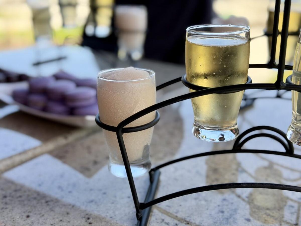  Lavender-infused beverages and sweet treats are a must when visiting Fragrant Isle. Photo credit: Cathy Bennett Kopf 