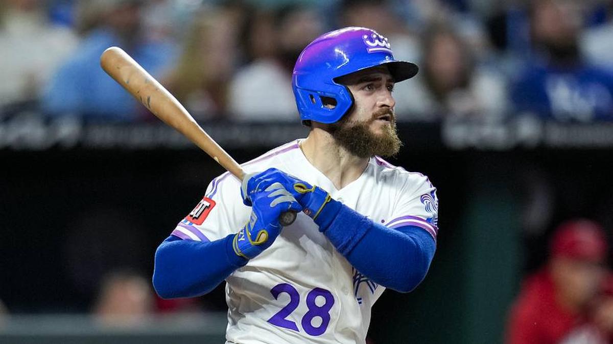  Royals center fielder Kyle Isbel is finally producing at the plate. | Jay Biggerstaff-Imagn Images 