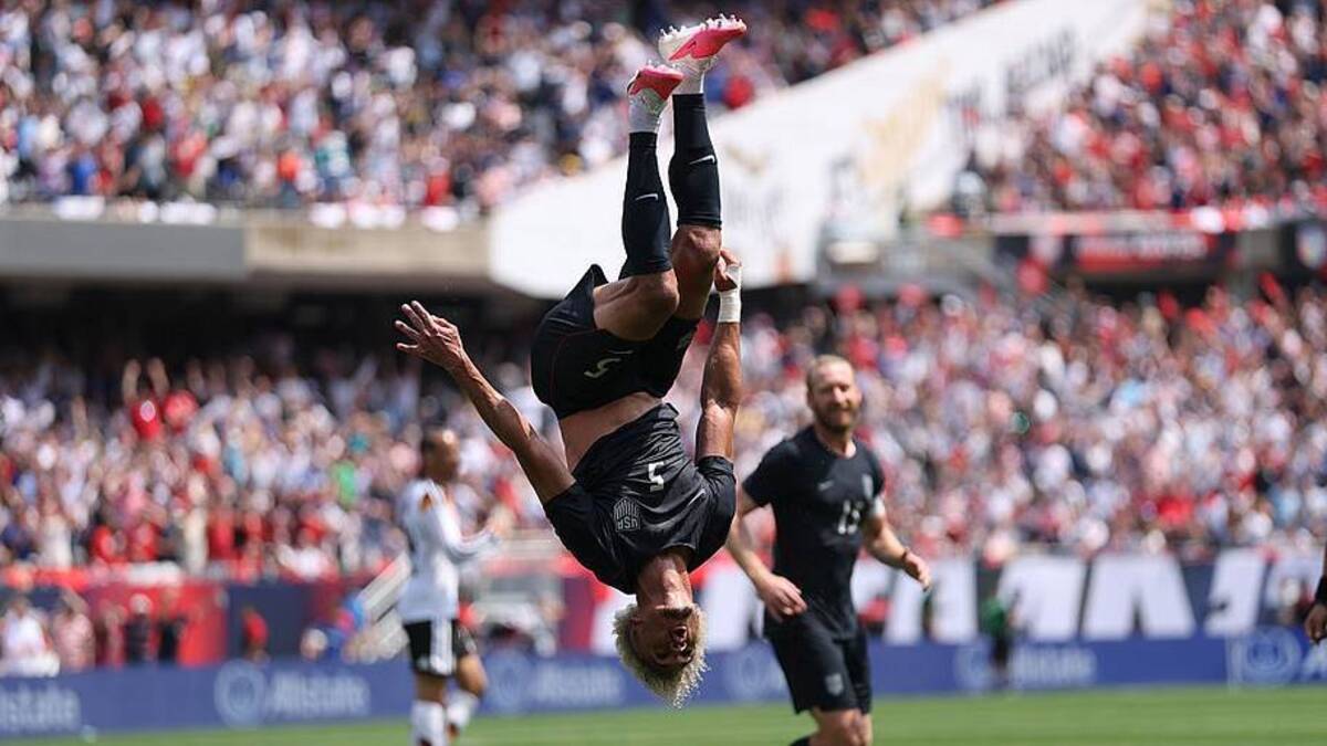  Antonee "Jedi" Robinson used "the force" on Saturday. | Jamie Squire/Getty Images 