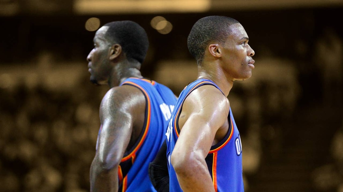 "The second greatest Thunder of all time" - Kendrick Perkins claims Russell Westbrook deserves a statue in OKC 