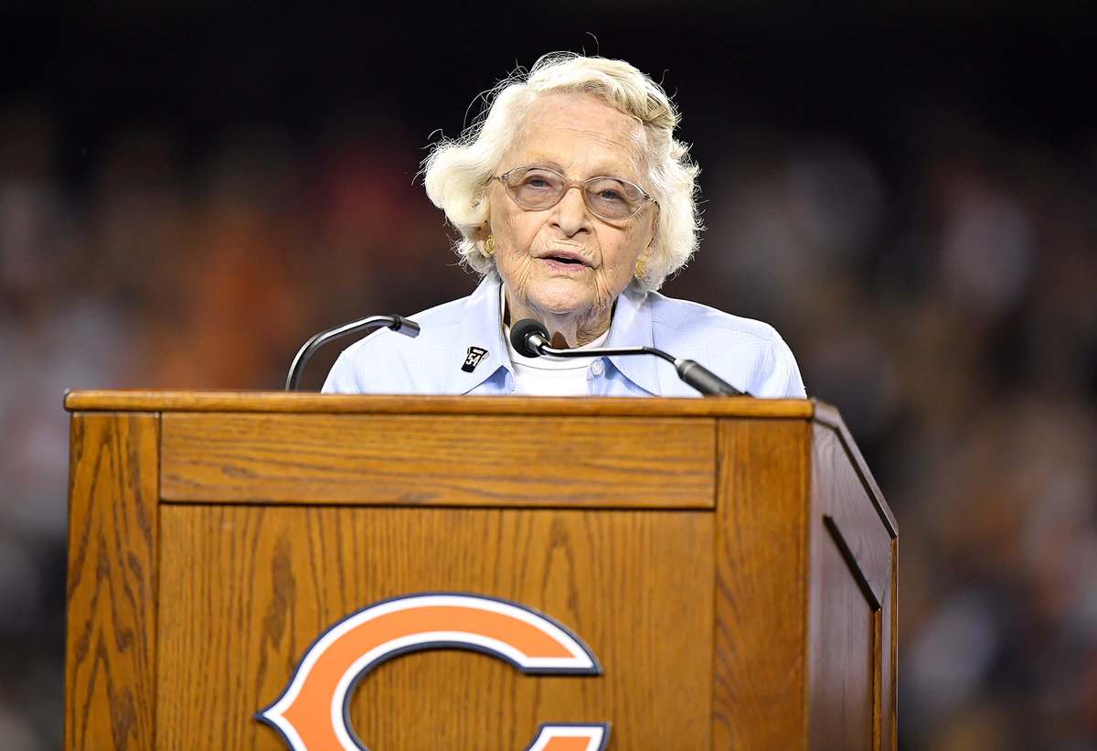 Virginia Halas McCaskey . 