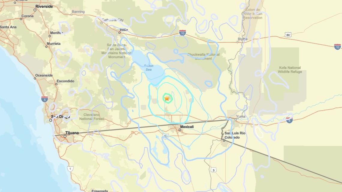 Update: 4.7 magnitude earthquake reported close to Brawley, CA on May 10 