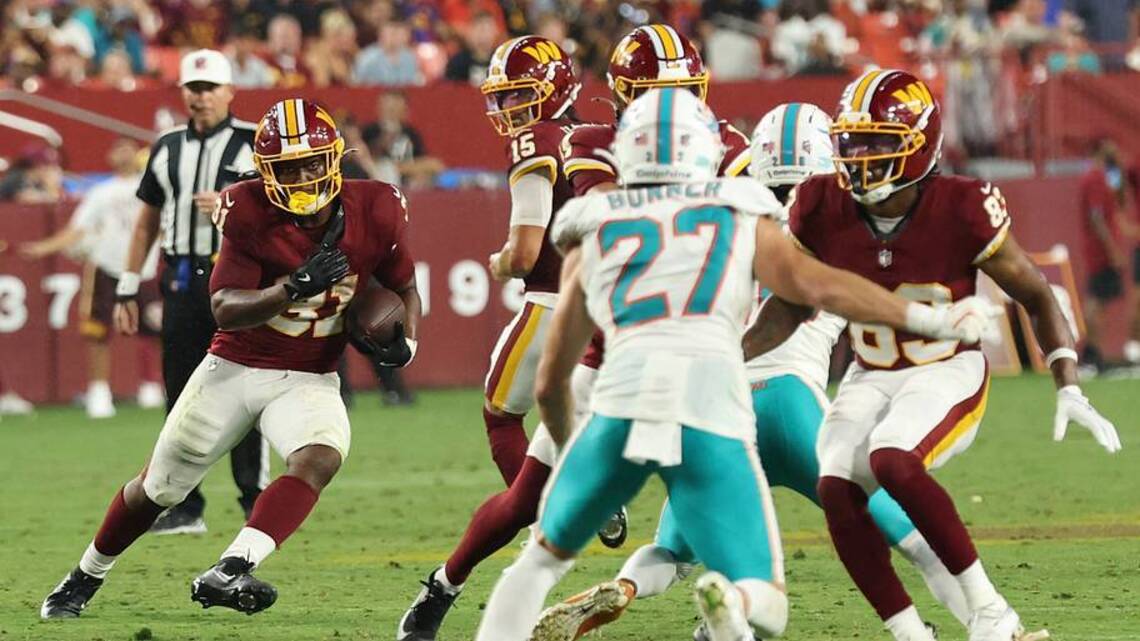 What Miami Dolphins Coach Jeff Hafley Likes About His New RB ... And Updating the Waiver Pick-Up Scoreboard