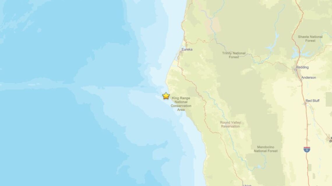 Seismic activity on Sept. 7: Earthquake near Petrolia, CA registered - magnitude 2.3 