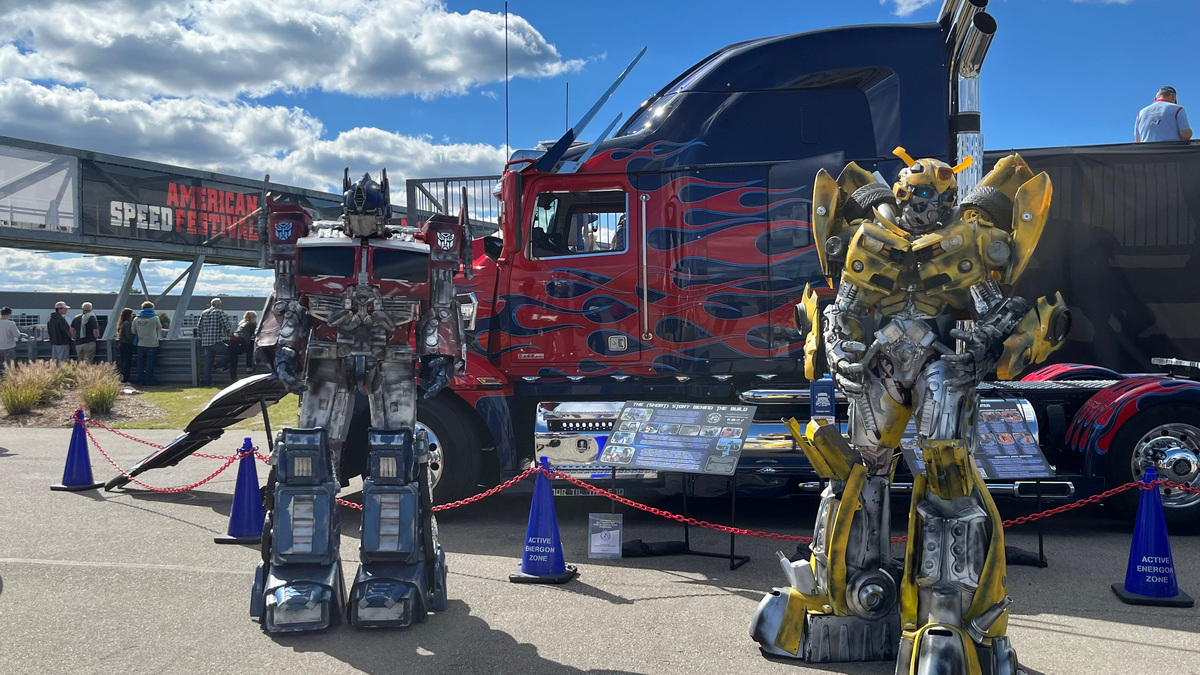 Autobots roll out at the 2026 American Speed Festival | Belleville News ...