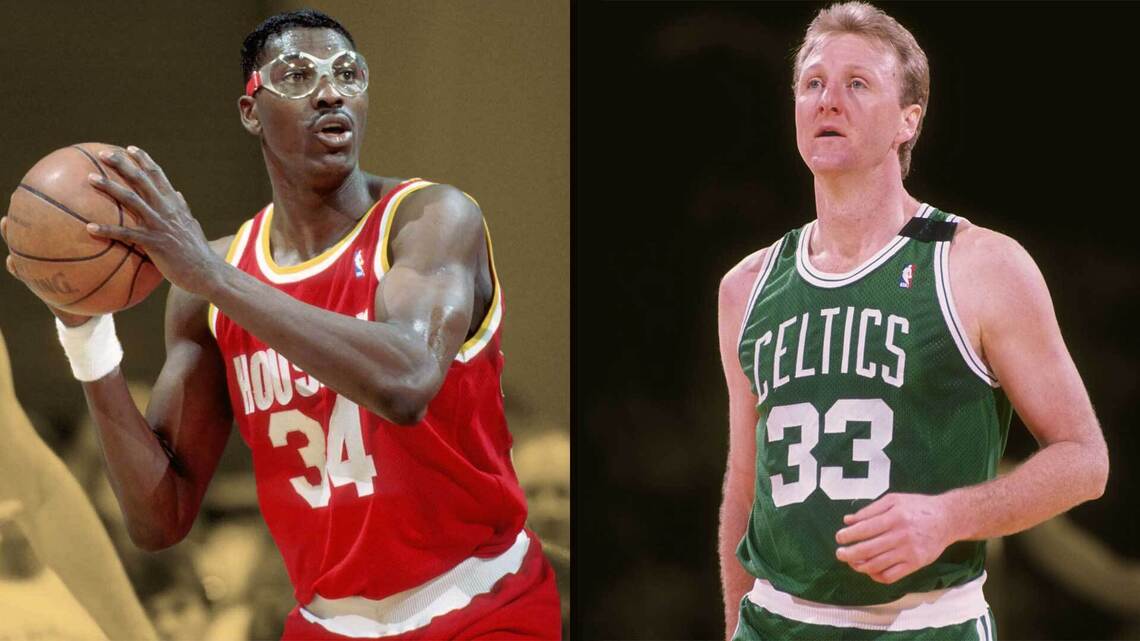 "I couldn't score on him" - Hakeem Olajuwon once beat Larry Bird in a 1-on-1 game while still in college 