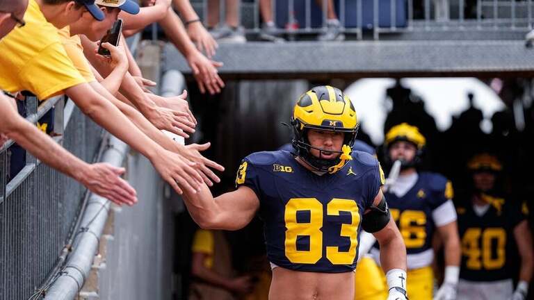 Michigan TE apologizes for leaked texts criticizing OC 