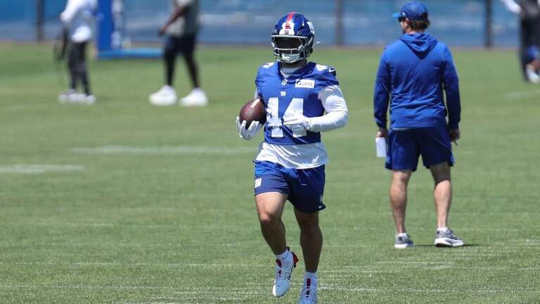 Giants RB Cam Skattebo on bungled backflip: ‘We live and we learn' 