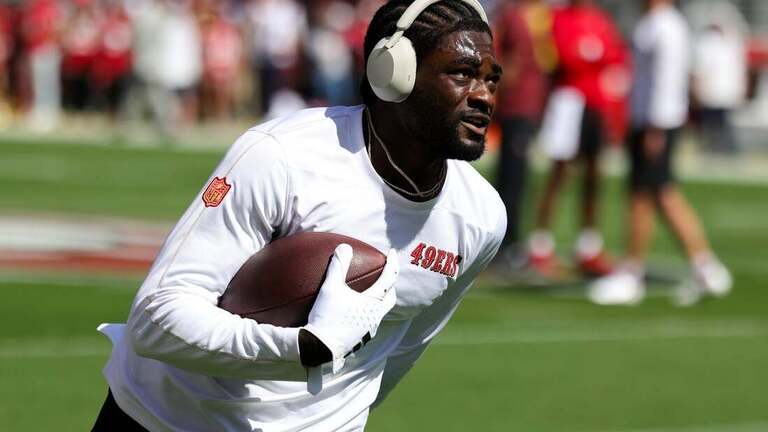 49ers WR Brandon Aiyuk posts 'Go Commanders' 